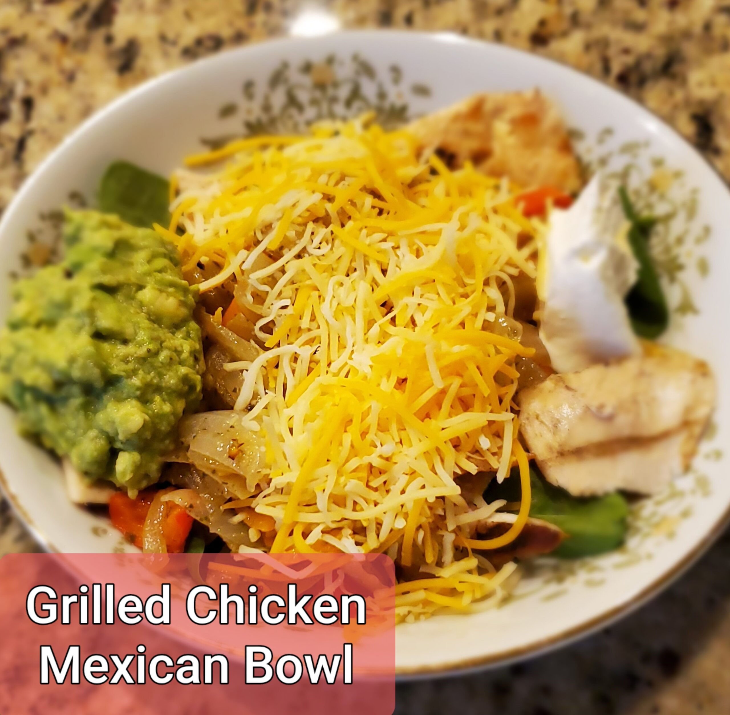Mexican Chicken Bowl- Recipe - Feel Better Fitness Program